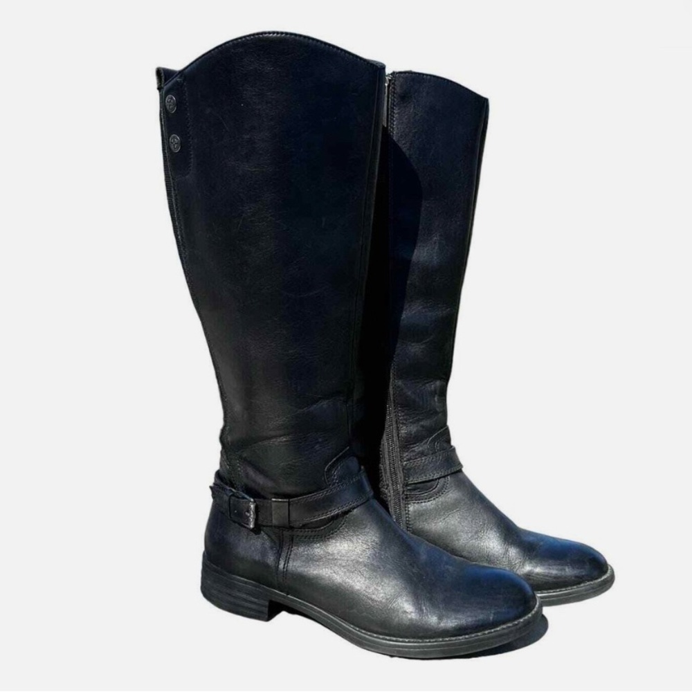 Bussola Trapani Black Riding Boot - size 39